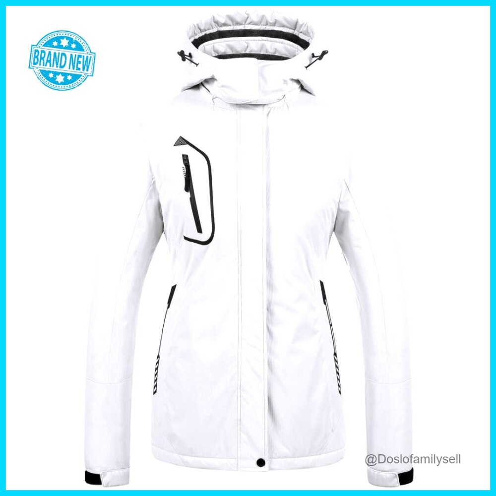 Waterproof Windproof Ski Snowboarding Jacket Winter Coat Functional Pockets